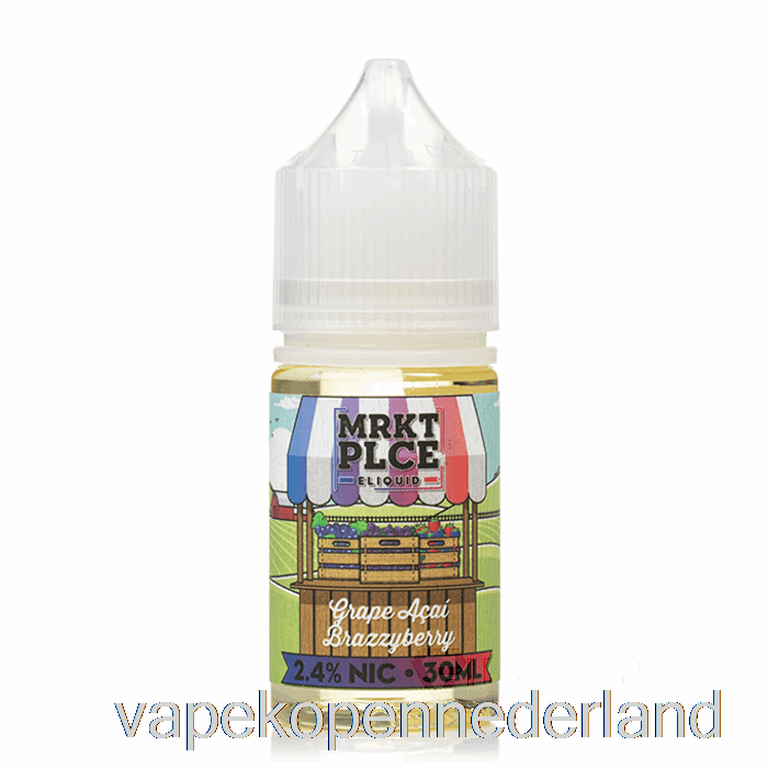 Vape Nederland Brazberry Druif Acai - Mrkt Zouten - 30ml 48mg